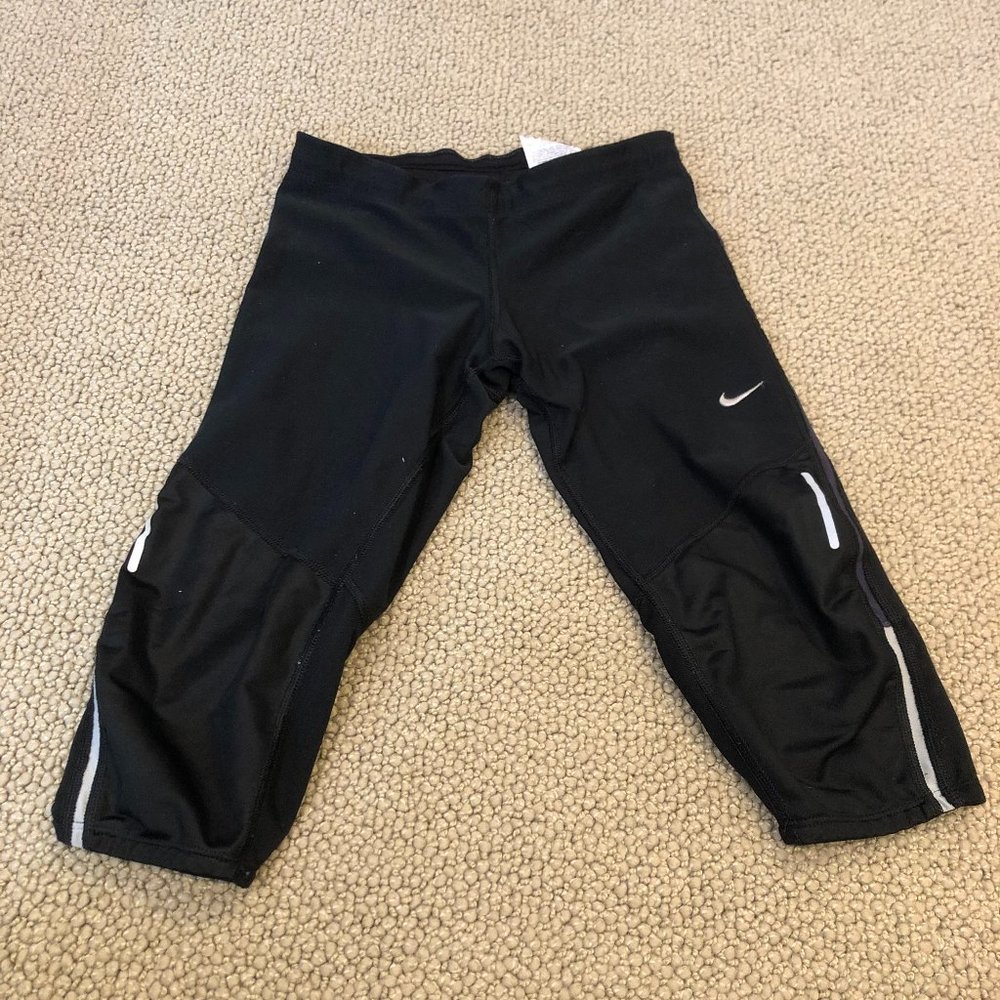 NIKE crop running leggings xs